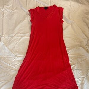 Vibrant Red Maxi Dress by Express